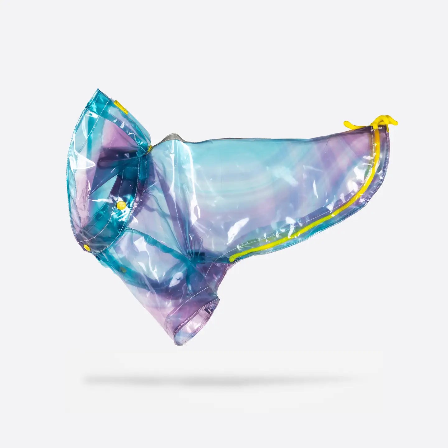 Puddle Splash Translucent Raincoat for Medium to Large Dogs