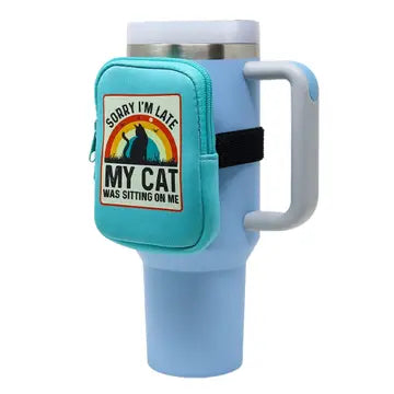 Cat On Me Tumbler Bag