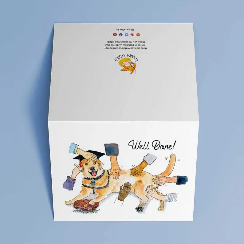 Well Done Graduation Card