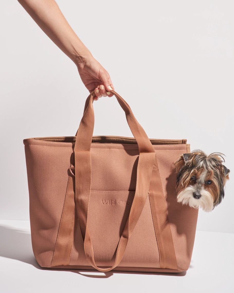 Wild One Eco Dog Carrier Tote in Lilac