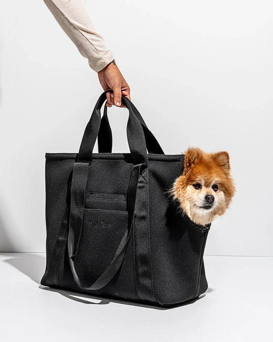 Wild One Eco Dog Carrier Tote in Black