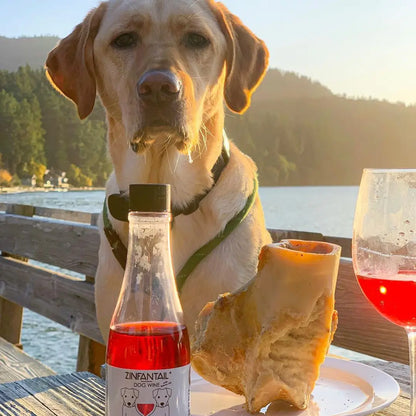 Dog Wine: Zinfantail and Chardognay
