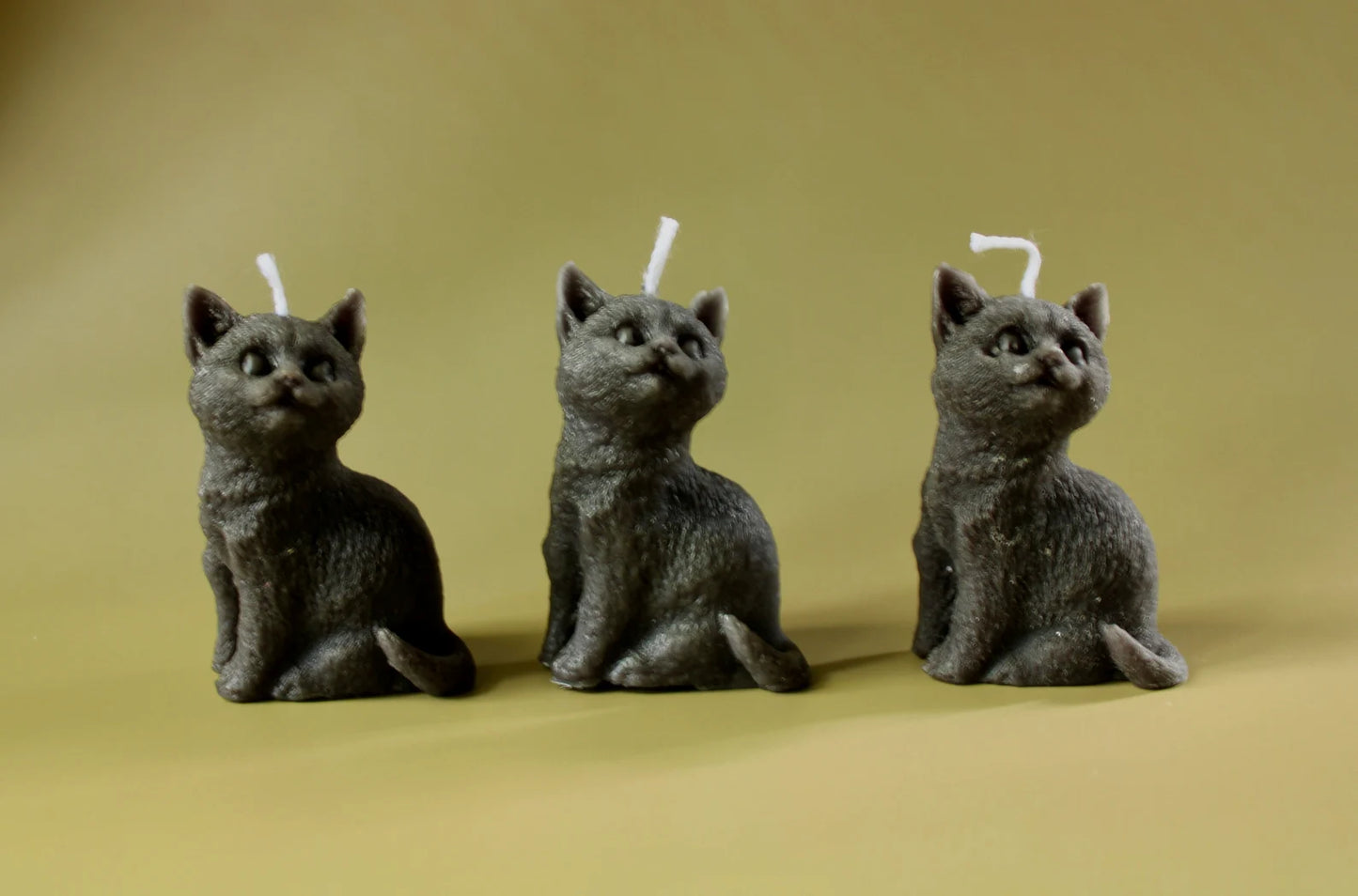 Hand-Poured Little Kitty Cat Candle