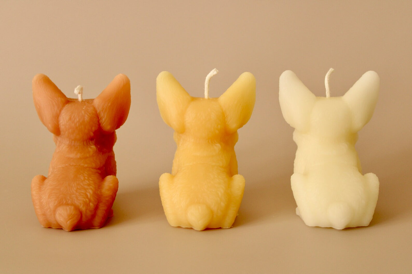 Hand-Poured Corgi Candle