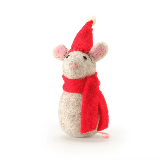 Christmas Mouse Catnip Toy