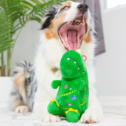 Tree-Rex Xmas Dog Toy