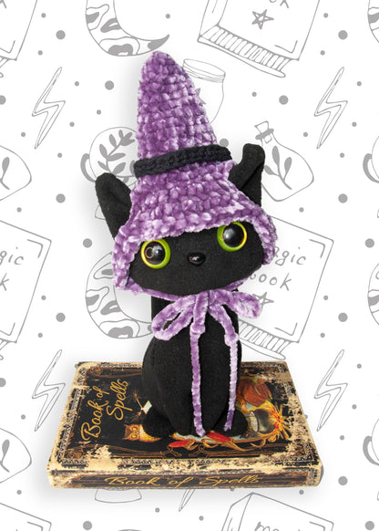 Hand-Crocheted Pet Witch Hat