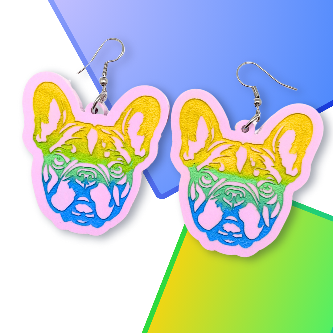 Frenchie Earrings