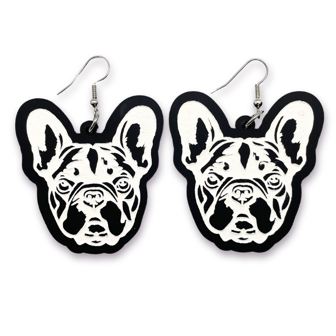 Frenchie Earrings