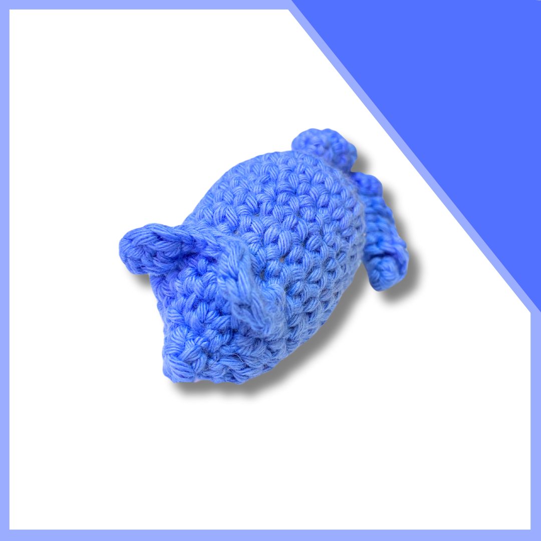 Hand-Crocheted Mouse Catnip Cat Toy