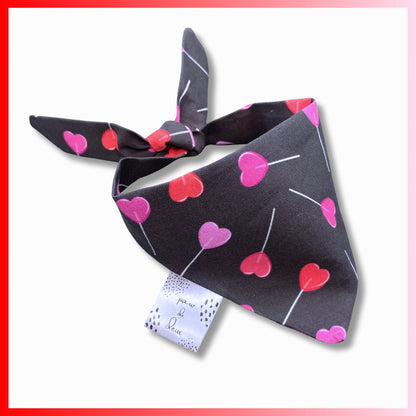 Lollipop Hearts Classic Pet Bandana