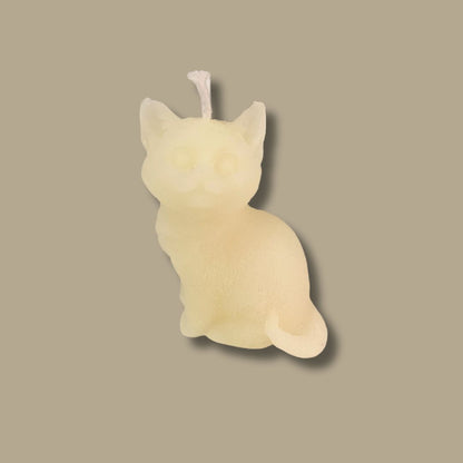 Hand-Poured Little Kitty Cat Candle