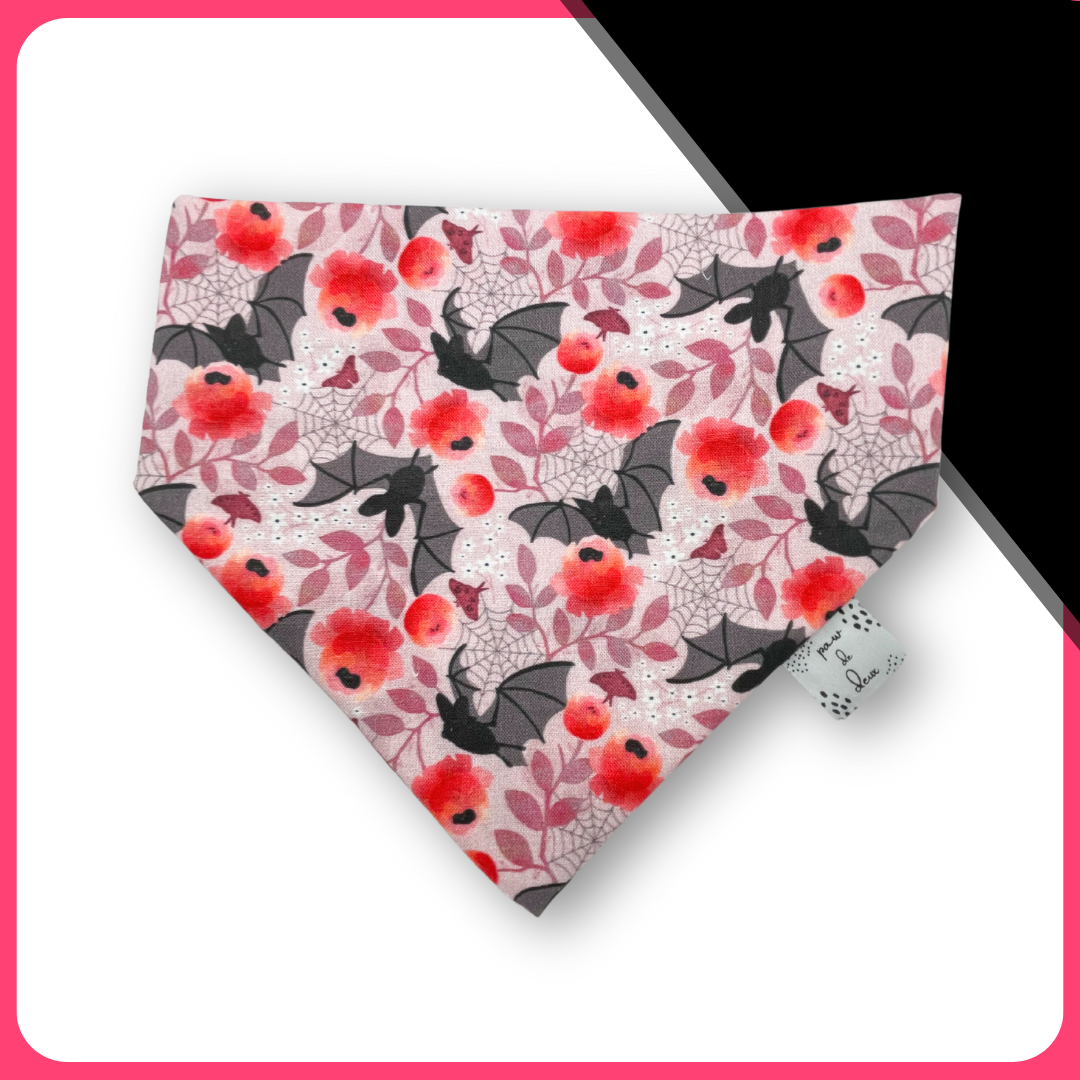 Spooky Bats Pet Bandana