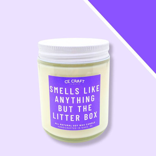 Smells Like Anything But the Litter Box Candle