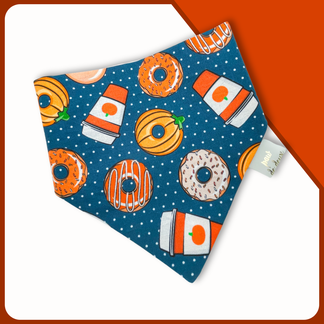 Pumpkin Spice Classic Pet Bandana