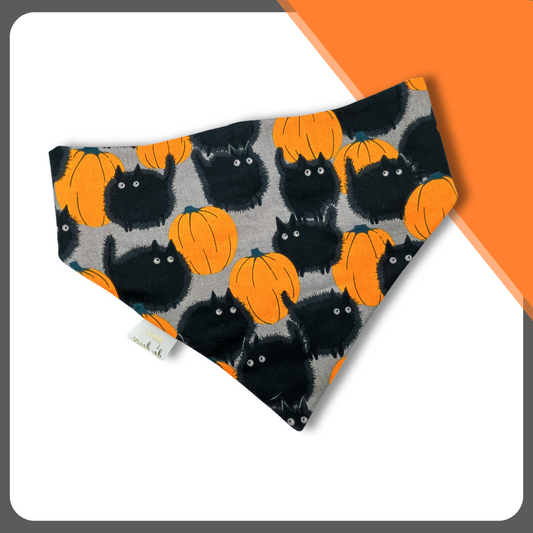 Pumpkin Cats Pet Bandana