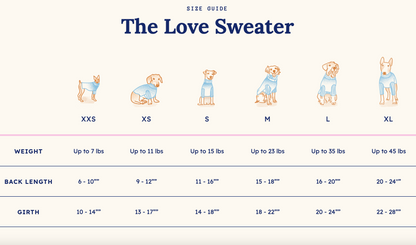 The Love Pet Sweater by Little Beast