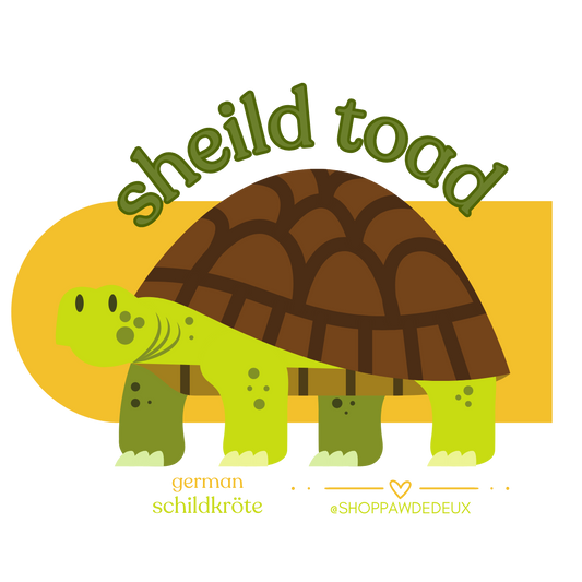 Turtle/Shield Toad Vinyl Sticker