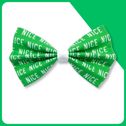 Holiday "Nice" Bowtie