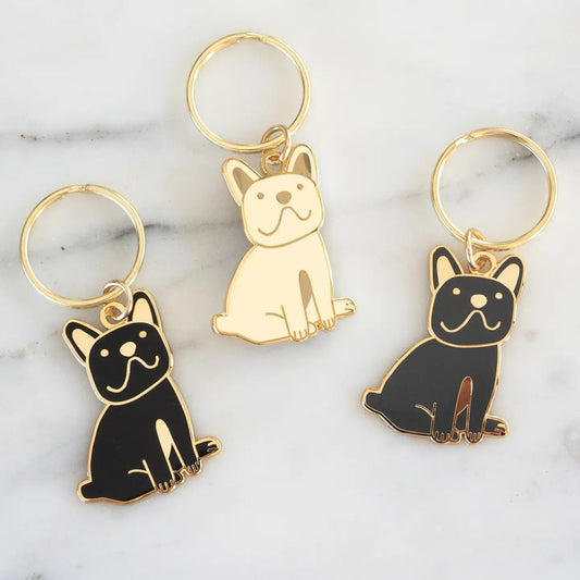 Frenchie Keychain by Everyday Olive