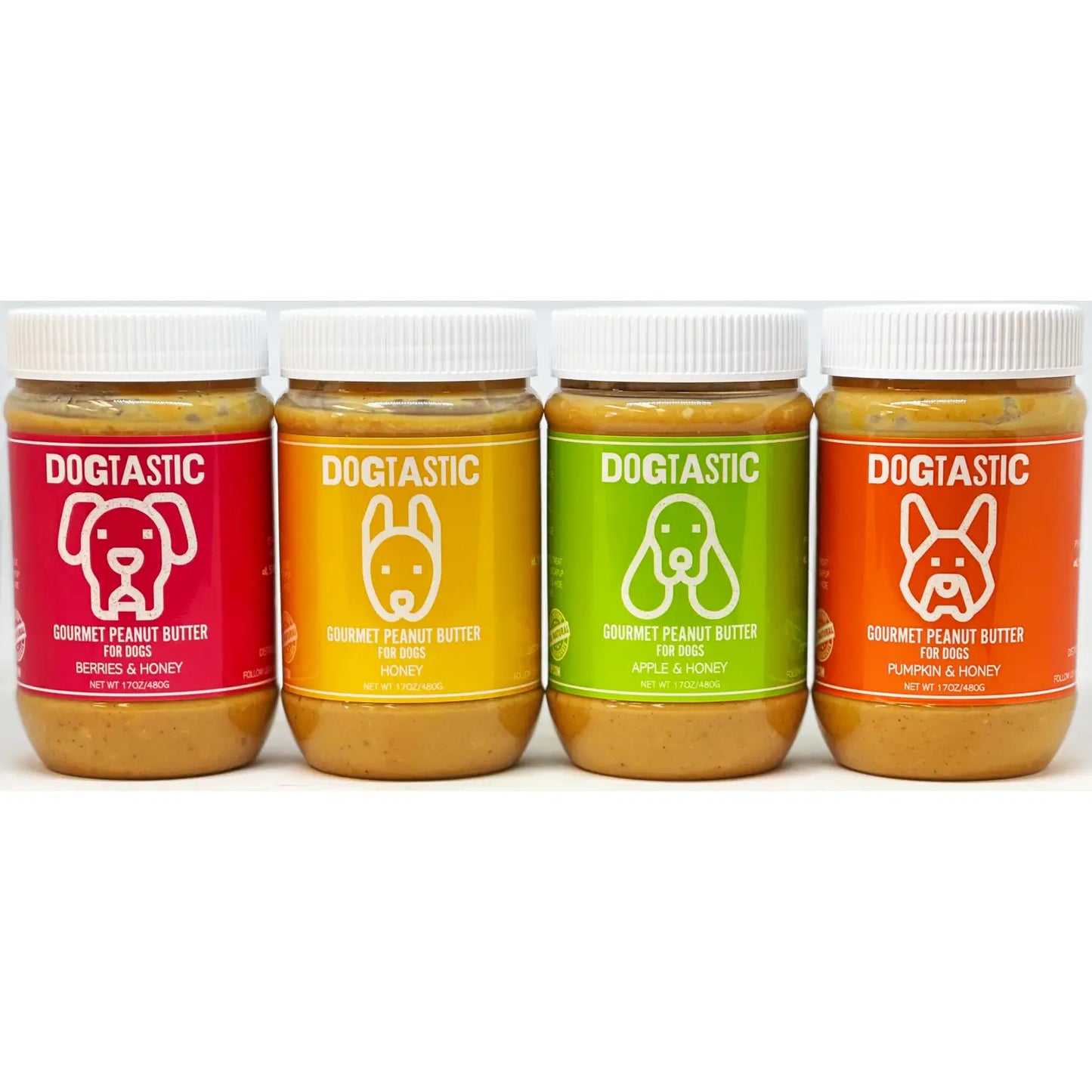 DOGTASTIC Peanut Butter For Dogs with Pumpkin and Honey