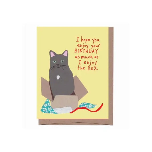 Birthday Box Greeting Card