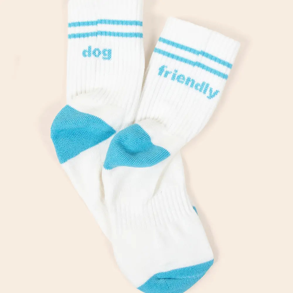 "Dog Friendly" Crew Socks for Humans