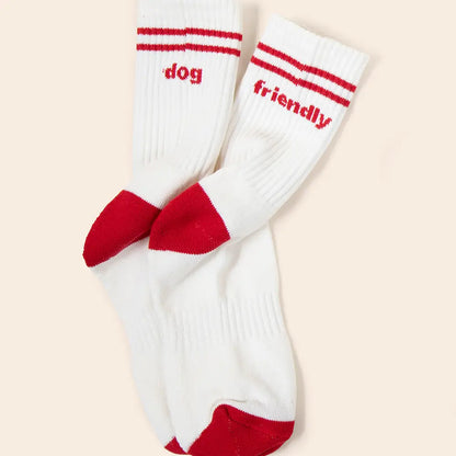 "Dog Friendly" Crew Socks for Humans