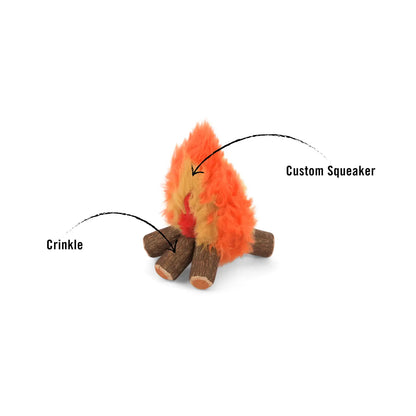 Campfire Plush Dog Toy