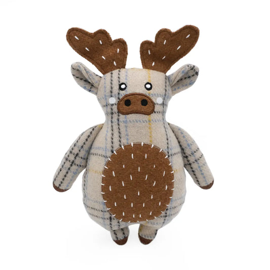 Cotton Cuddler Eco Moose Dog Toy