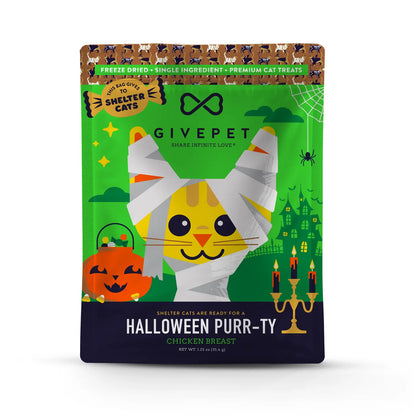 Halloween Purr-ty Freeze Dried Chicken Cat Treats