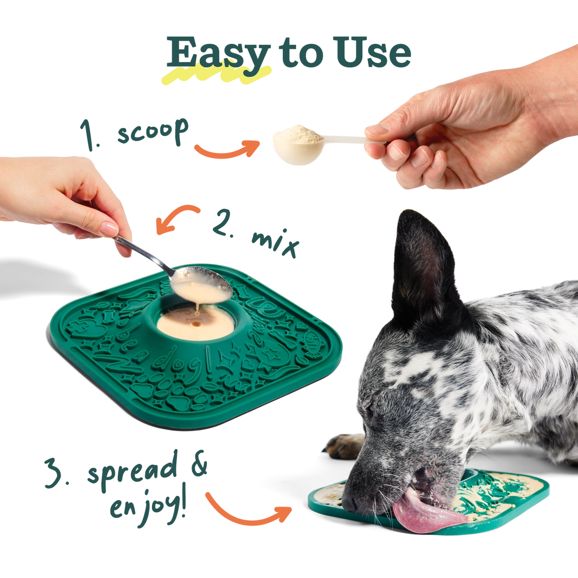 LickMix for Lick Mats