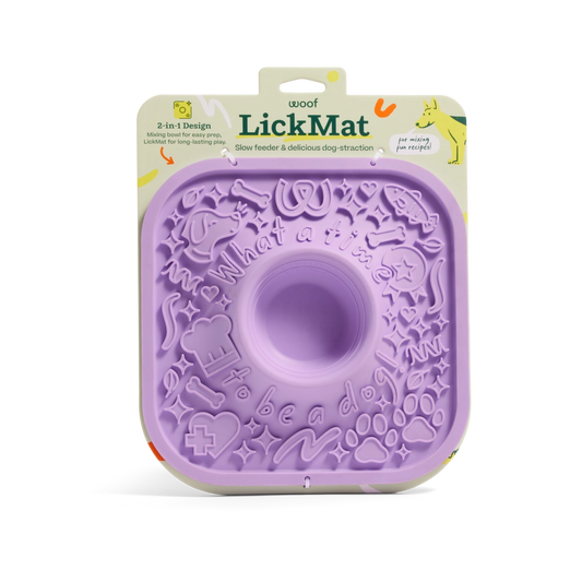 Lick Mat Slow-Feeder and Distraction