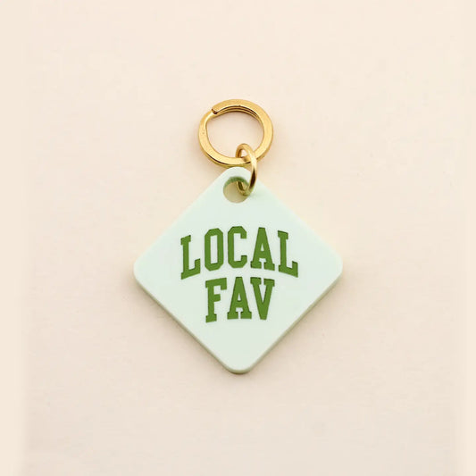 "Local Fave" Pet Collar Tag