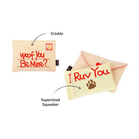 Love Letter Dog Toy Set