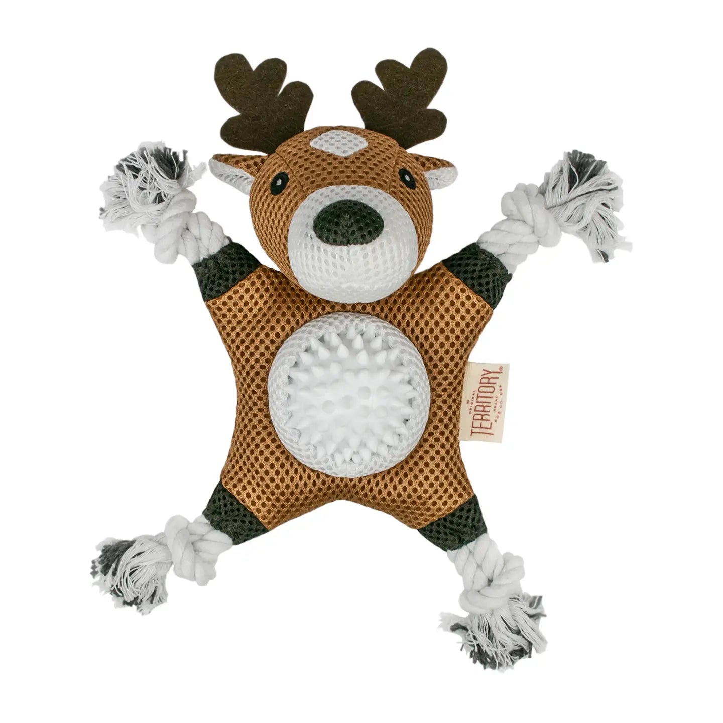 Interactive Deer 2-in-1 Dog Toy