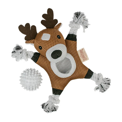 Interactive Deer 2-in-1 Dog Toy