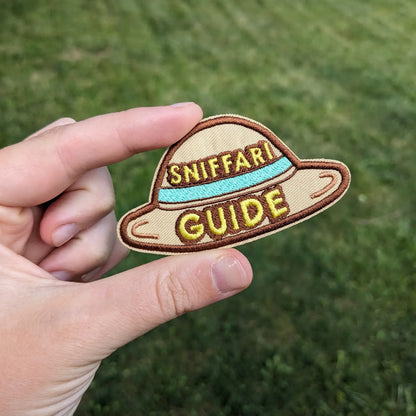 "Sniffari" Merit Badge  Iron-On Patch for Dogs