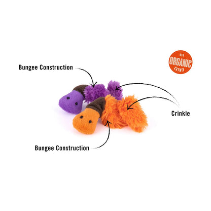 Wiggly Wormies Feline Frenzy Catnip Cat Toys