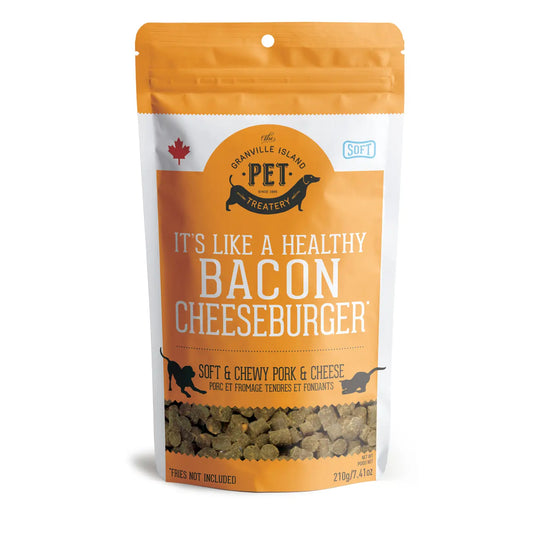 Like A Healthy Bacon Cheeseburger, Pork and Cheese Treats for Dogs and Cats