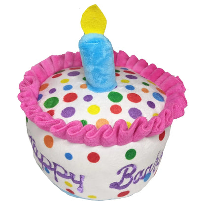 Happy Barkday Cake Dog Toy