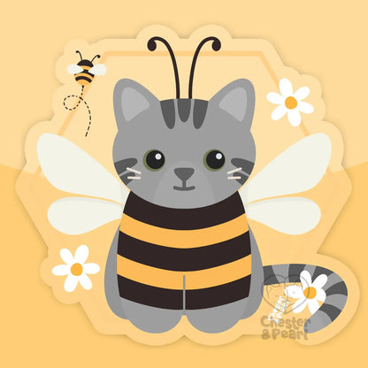 TabBEE Cat Vinyl Sticker