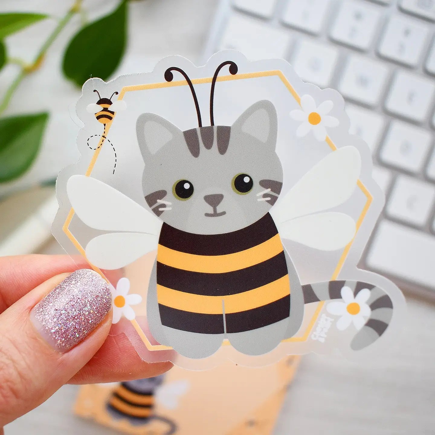 TabBEE Cat Vinyl Sticker