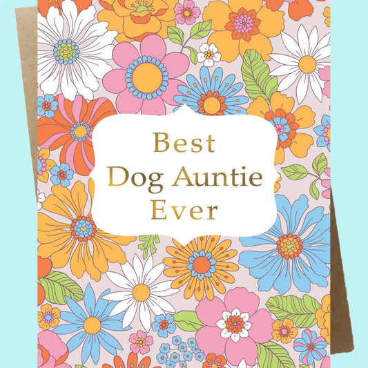 Best Dog Auntie Greeting Card