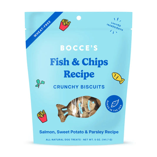 Bocce's Bakery Fish and Chips Treats