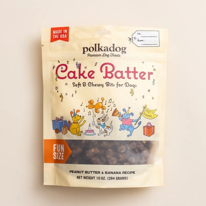 Polkadog Birthday Cake Batter Treats