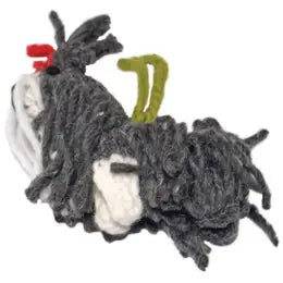 Hand-Knit Dog Ornaments: Shih Tzu