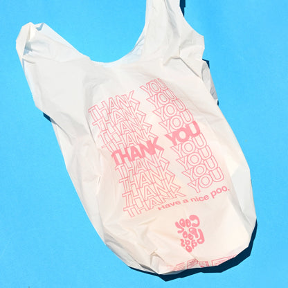 Cool Poo Bags' Iconic THANK YOU Compostable Dog Poop Bags