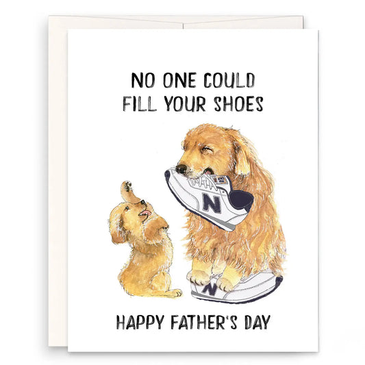 Dad Shoes Father's Day Card