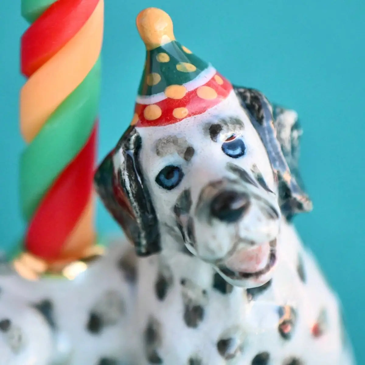 Dalmatian Porcelain Cake Topper